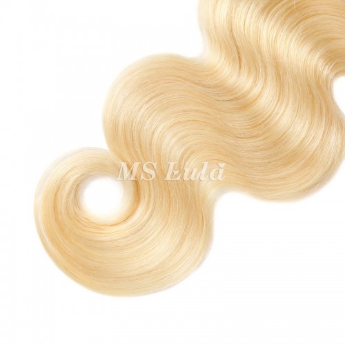 Human Hair #613 Blonde Body Wave Tape In Extensions（20pcs/set） | Human Hair Wig | Lace Front